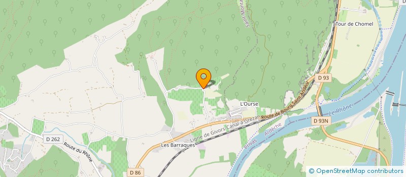 localisation de l'entreprise DOMAINE GALLETY  SAINT-MONTAN