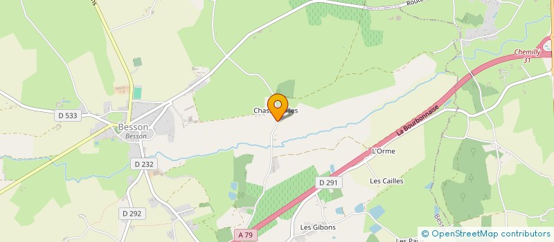 localisation de l'entreprise DOMAINE GARDIEN à BESSON