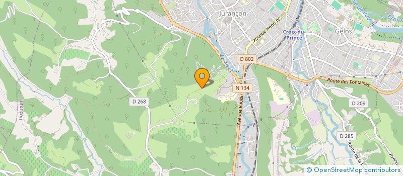 localisation de l'entreprise DOMAINE GAVARNIE  JURANCON