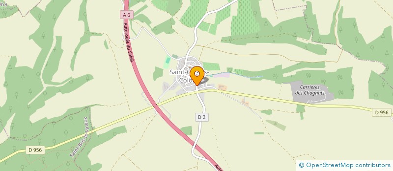localisation de l'entreprise DOMAINE GOUNOT à SAINT-CYR-LES-COLONS