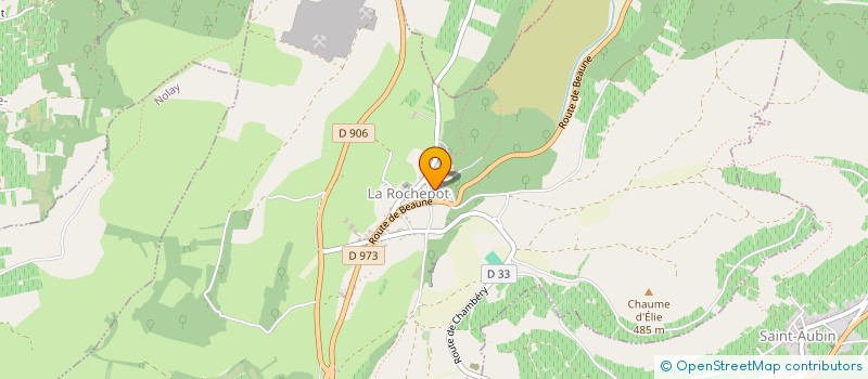 localisation de l'entreprise DOMAINE GUY FOUQUERAND  LA ROCHEPOT