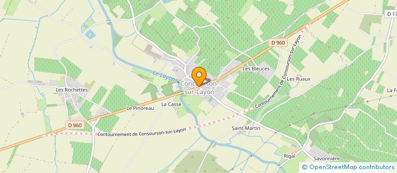 localisation de l'entreprise DOMAINE HAUT CHAIGNEAU à DOUE-EN-ANJOU