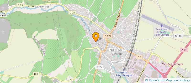 localisation de l'entreprise DOMAINE HENRI GOUGES à NUITS-SAINT-GEORGES