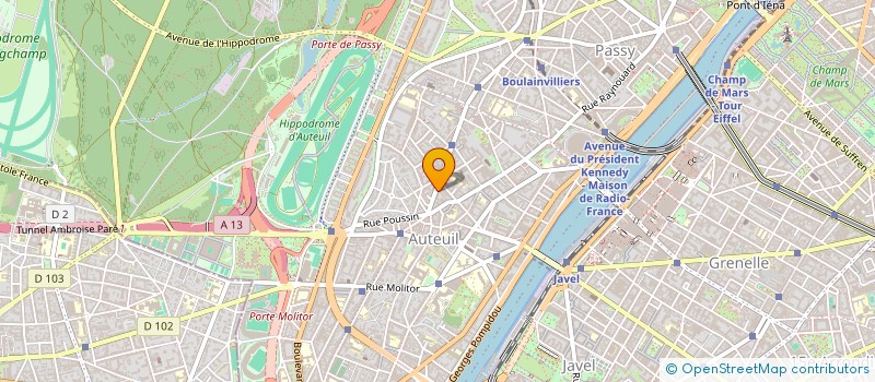 localisation de l'entreprise DOMAINE IMMOBILIER ET PROMOTION  PARIS