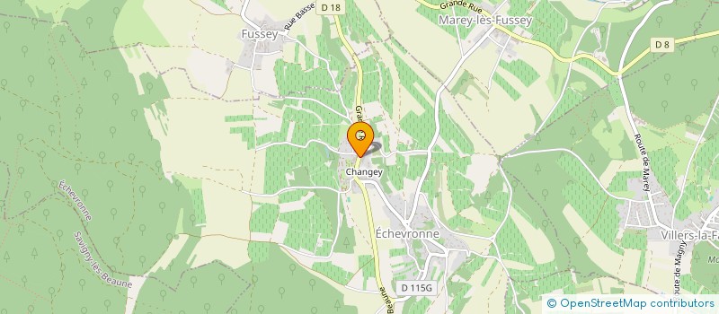 localisation de l'entreprise DOMAINE JACOB MAUCLAIR  ECHEVRONNE