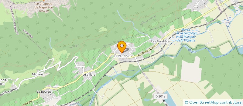 localisation de l'entreprise DOMAINE JEAN VULLIEN ET FILS  FRETERIVE