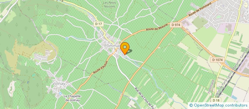 localisation de l'entreprise DOMAINE JOILLOT à POMMARD
