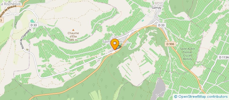 localisation de l'entreprise DOMAINE JOSEPH COLIN à SAINT-AUBIN