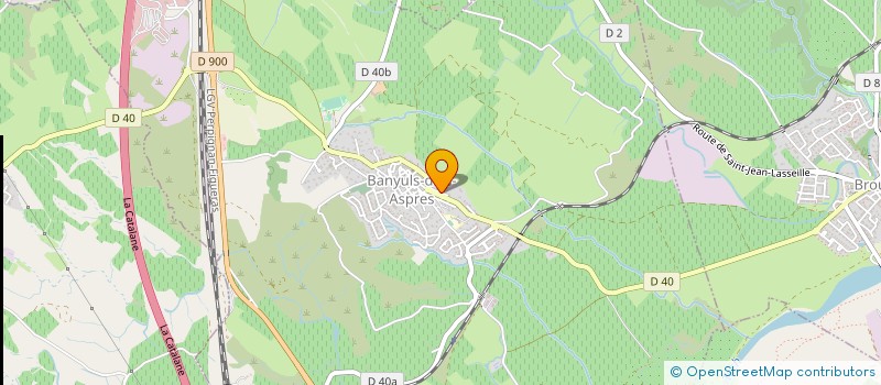 localisation de l'entreprise DOMAINE JULY  BANYULS-DELS-ASPRES