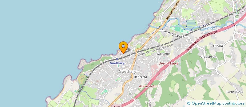 localisation de l'entreprise DOMAINE KOSKENIA LA CHAPELLE à BIDART