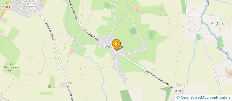 localisation de l'entreprise DOMAINE LA PARENTELE  SAINT-PIERRE-EN-AUGE