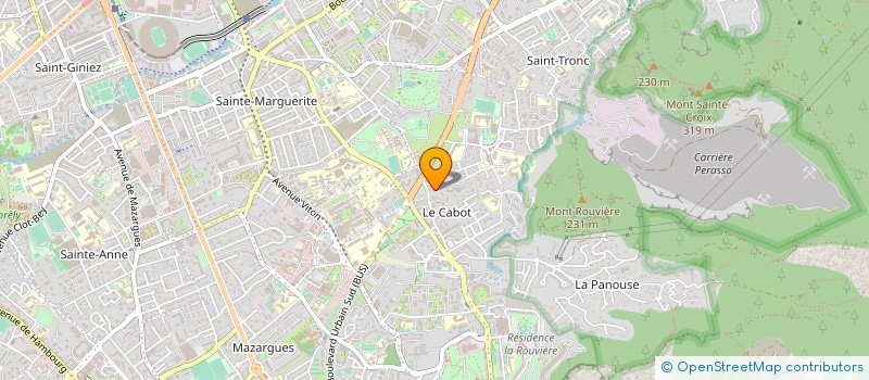 localisation de l'entreprise DOMAINE LA PISSINE à MARSEILLE