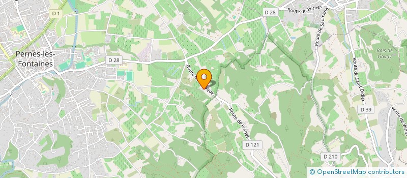 localisation de l'entreprise DOMAINE LA ROQUE  ALTHEN-DES-PALUDS