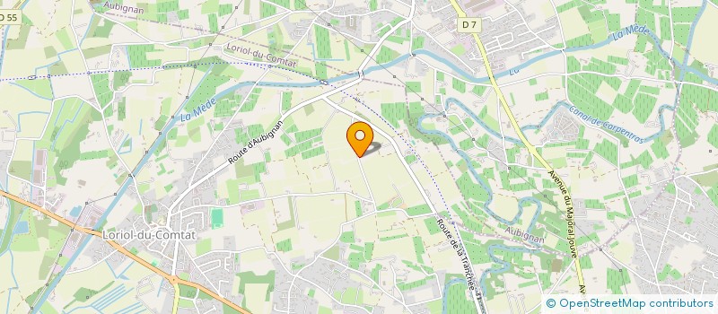 localisation de l'entreprise DOMAINE LAGREMUSE  LORIOL-DU-COMTAT