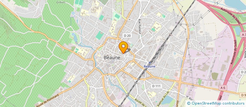 localisation de l'entreprise DOMAINE LALEURE-PIOT à BEAUNE