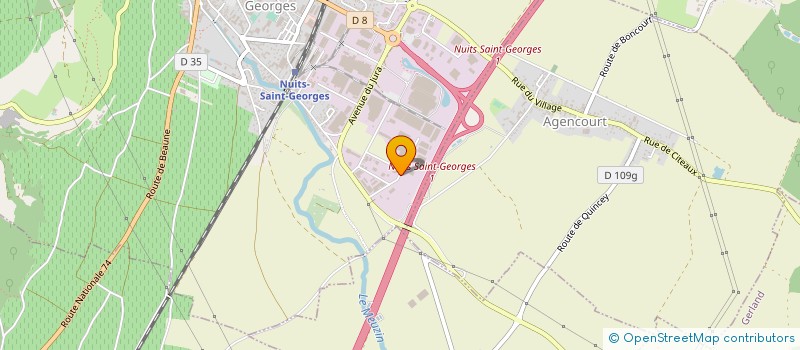 localisation de l'entreprise DOMAINE LAMBISQUE-DELAUNAY à NUITS-SAINT-GEORGES