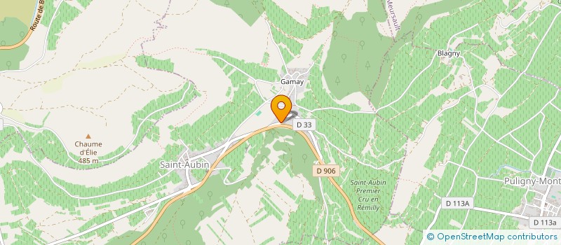 localisation de l'entreprise DOMAINE LANGOUREAU FLEURY à SAINT-AUBIN