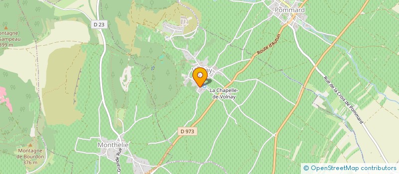 localisation de l'entreprise DOMAINE LAURENT BOUSSEY  MONTHELIE