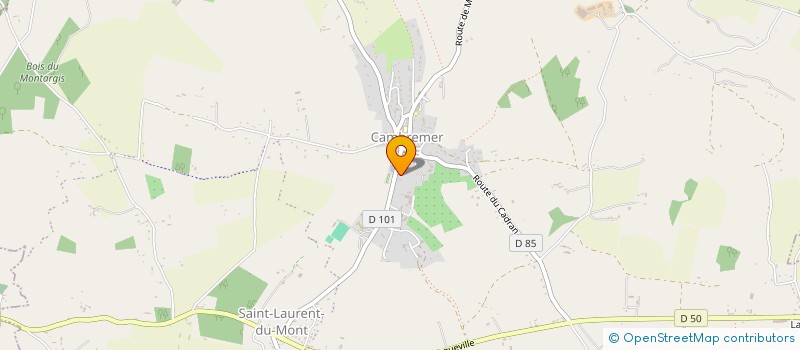 localisation de l'entreprise DOMAINE LE COQ ENCHANTE  CAMBREMER