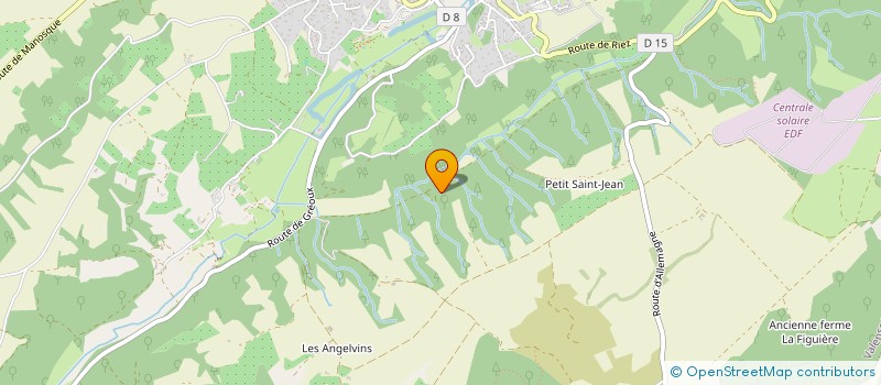 localisation de l'entreprise DOMAINE LE GRAND SAINT JEAN à VALENSOLE