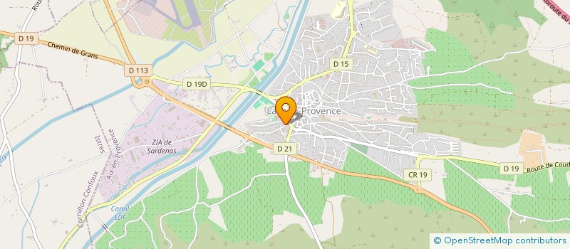 localisation de l'entreprise DOMAINE LE RIOU  LANCON-PROVENCE