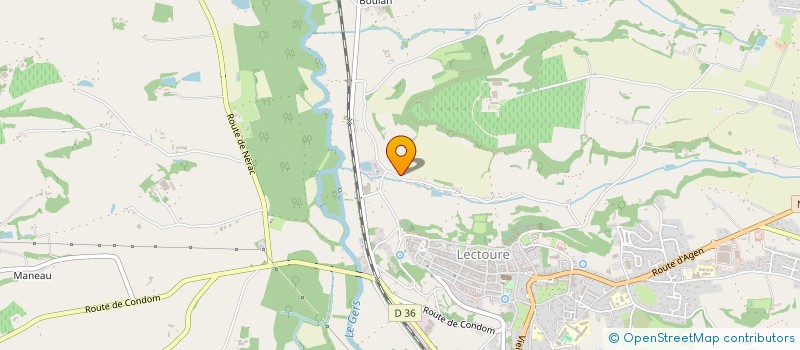 localisation de l'entreprise DOMAINE LEA CHANFLAUR  TERRAUBE