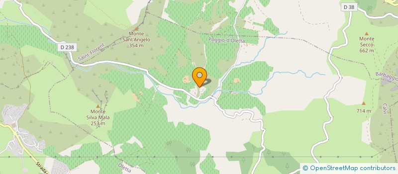 localisation de l'entreprise DOMAINE LECCIA à POGGIO D'OLETTA