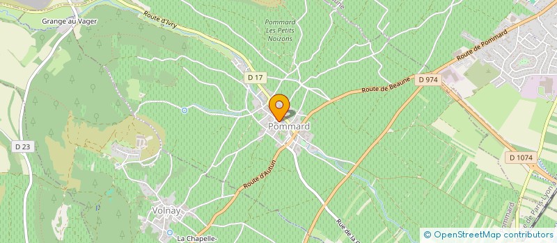 localisation de l'entreprise DOMAINE LEJEUNE  POMMARD