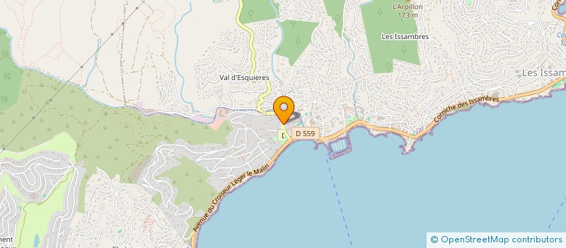 localisation de l'entreprise DOMAINE LES CAMELINS à SAINTE-MAXIME