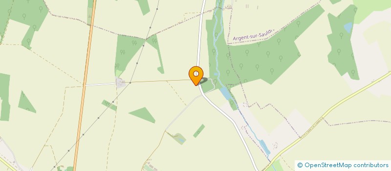 localisation de l'entreprise DOMAINE LES CHAPEAUX  AUBIGNY-SUR-NERE