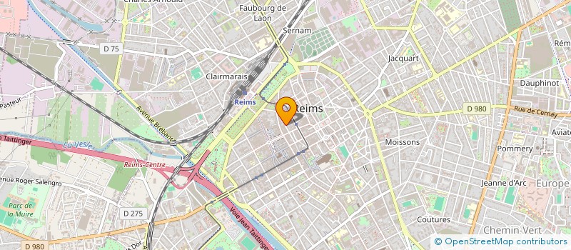 localisation de l'entreprise DOMAINE LES MONTS MARLINS  REIMS