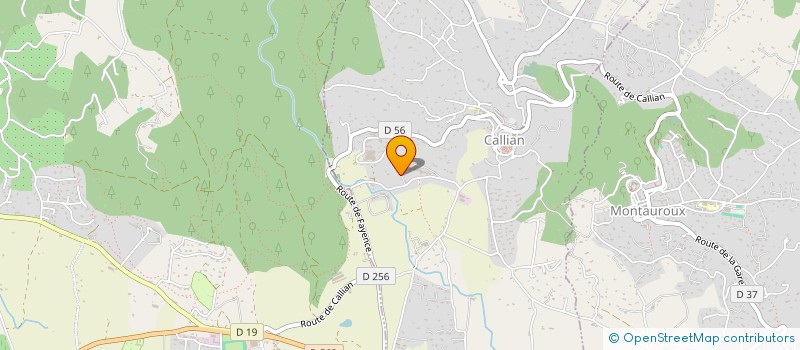 localisation de l'entreprise DOMAINE LES NAYSSES  CALLIAN