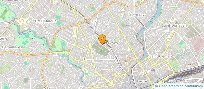 localisation de l'entreprise DOMAINE LES QUATRE JOURNAUX à NANTES