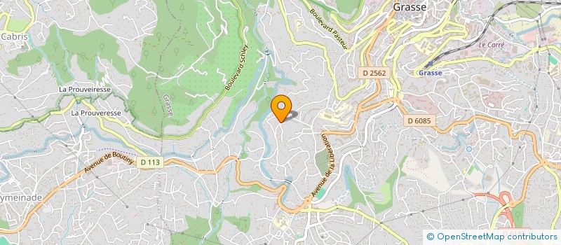 localisation de l'entreprise DOMAINE LES TRESORELLES  GRASSE