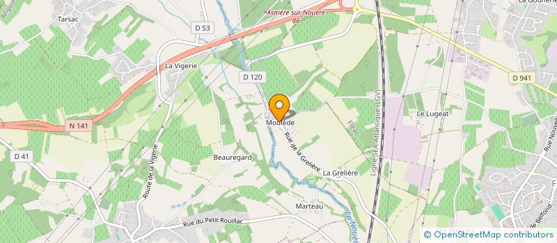 localisation de l'entreprise DOMAINE LES YEUSES à FLEAC