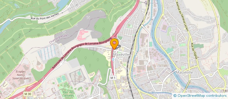 localisation de l'entreprise DOMAINE LORRAIN IMMOBILIER  MAXEVILLE