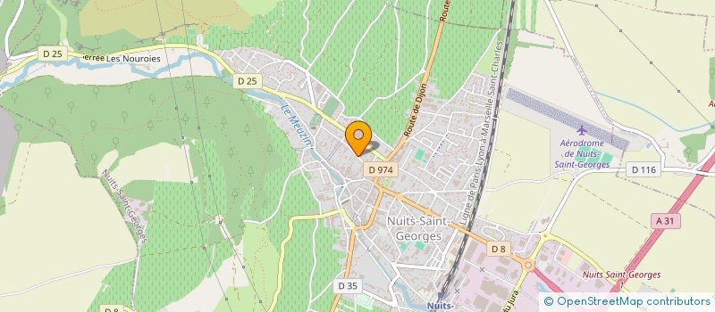 localisation de l'entreprise DOMAINE LOUIS FLEUROT à NUITS-SAINT-GEORGES