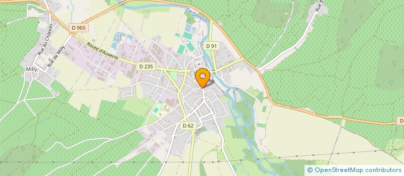 localisation de l'entreprise DOMAINE LOUIS MOREAU PERE & FILLES  CHABLIS