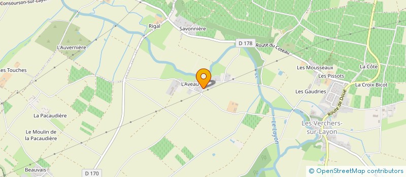localisation de l'entreprise DOMAINE MAINDROU à DOUE-EN-ANJOU