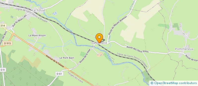 localisation de l'entreprise DOMAINE MAJORELLE  LA BELLIERE