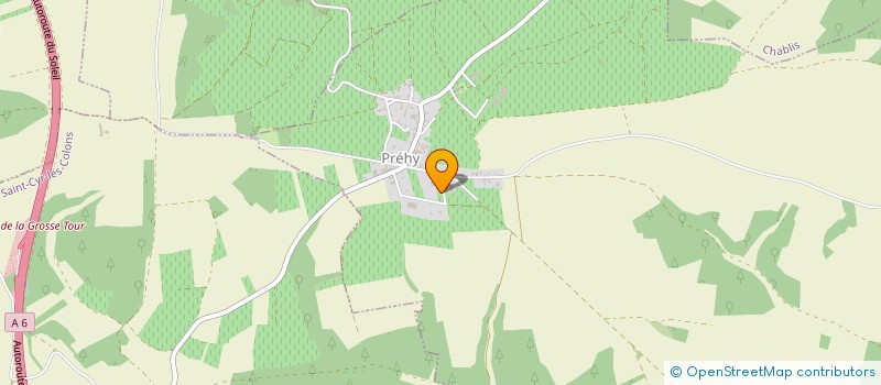 localisation de l'entreprise DOMAINE MARTIN FRERE & SOEUR  COURGIS