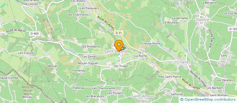 localisation de l'entreprise DOMAINE MATTHEUS à SAINT-VERAND