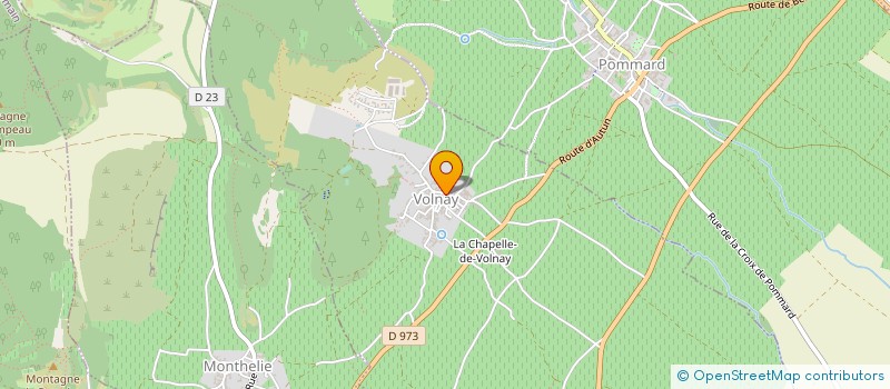 localisation de l'entreprise DOMAINE MAXIME DUBUET BOILLOT à VOLNAY