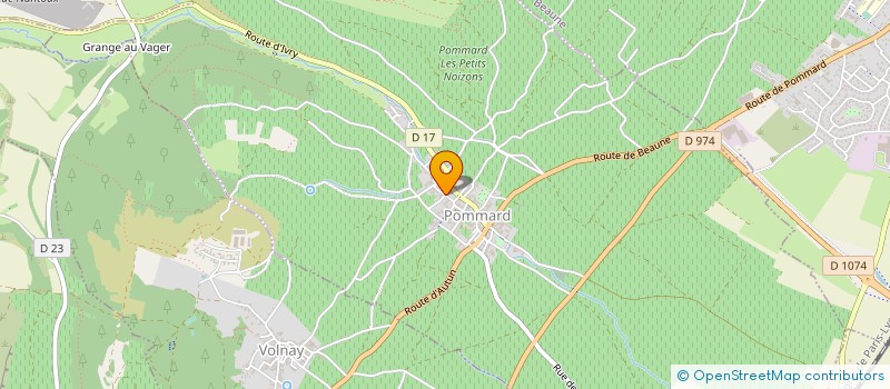 localisation de l'entreprise DOMAINE MICHEL GAUNOUX à POMMARD