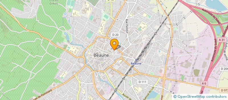 localisation de l'entreprise DOMAINE MLJ à BEAUNE