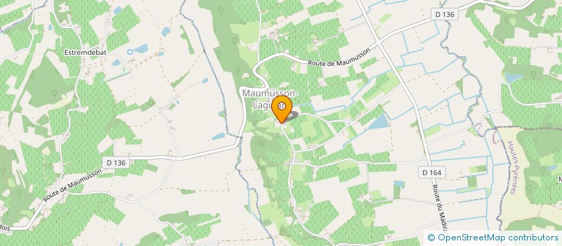 localisation de l'entreprise DOMAINE MONBLANC  MAUMUSSON-LAGUIAN