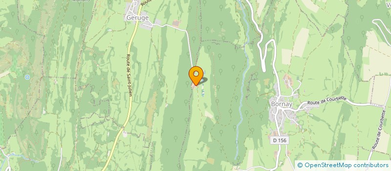 localisation de l'entreprise DOMAINE MONTIOT  BORNAY