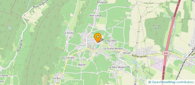 localisation de l'entreprise DOMAINE MORIZET à VIRE