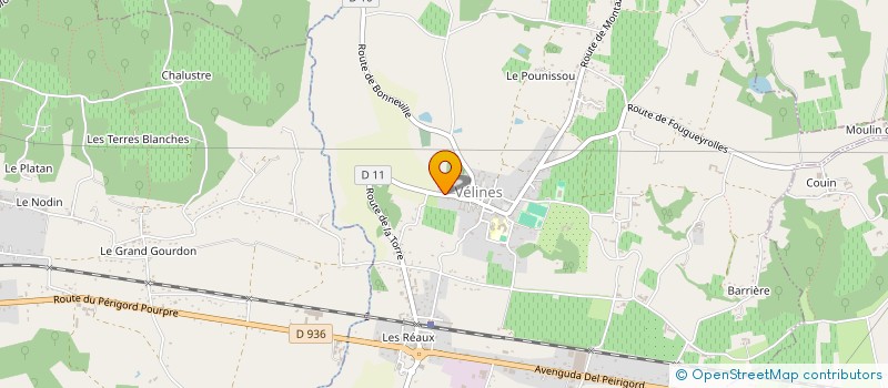 localisation de l'entreprise DOMAINE MYROBOLAN  VELINES