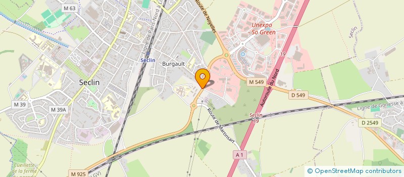 localisation de l'entreprise DOMAINE NAPOLEON  SECLIN